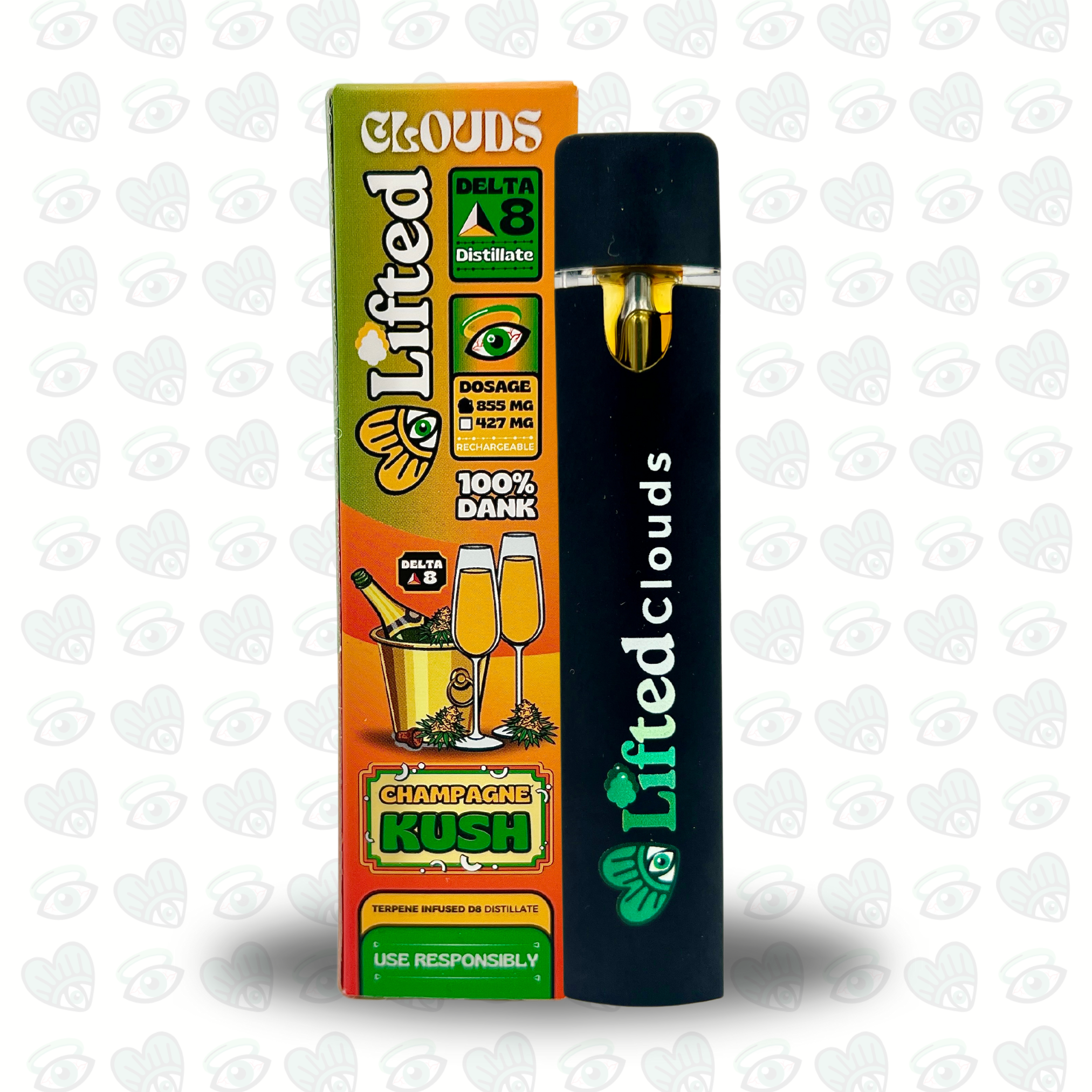 D8 Champagne Kush 1ml (Indica)